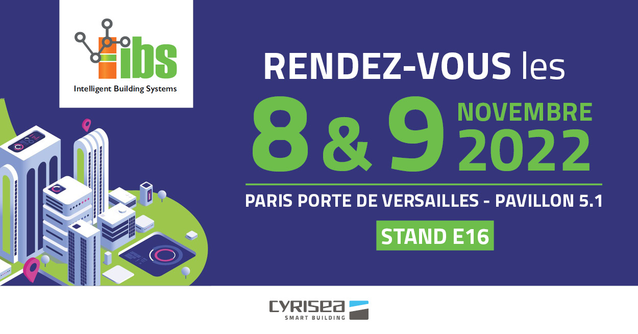 CYRISEA participe à la 12ème édition du salon IBS à Paris.